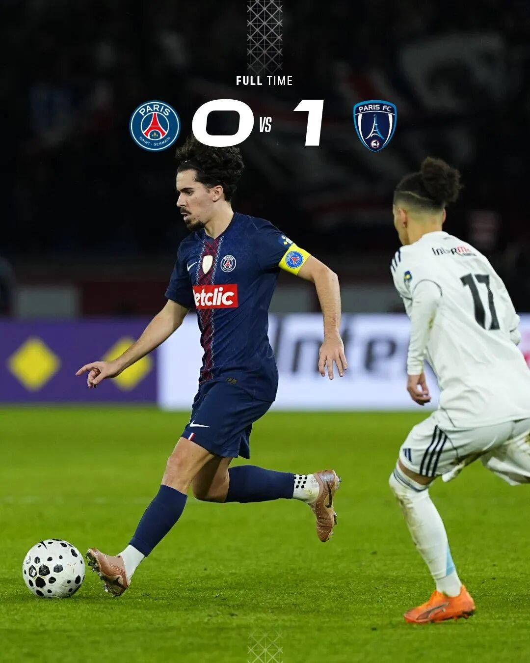 法甲联赛：巴黎圣日尔曼德比惨败，里尔伤兵满营阵容不整